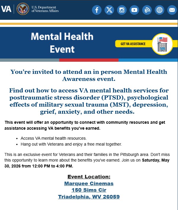 VA Mental Health Event