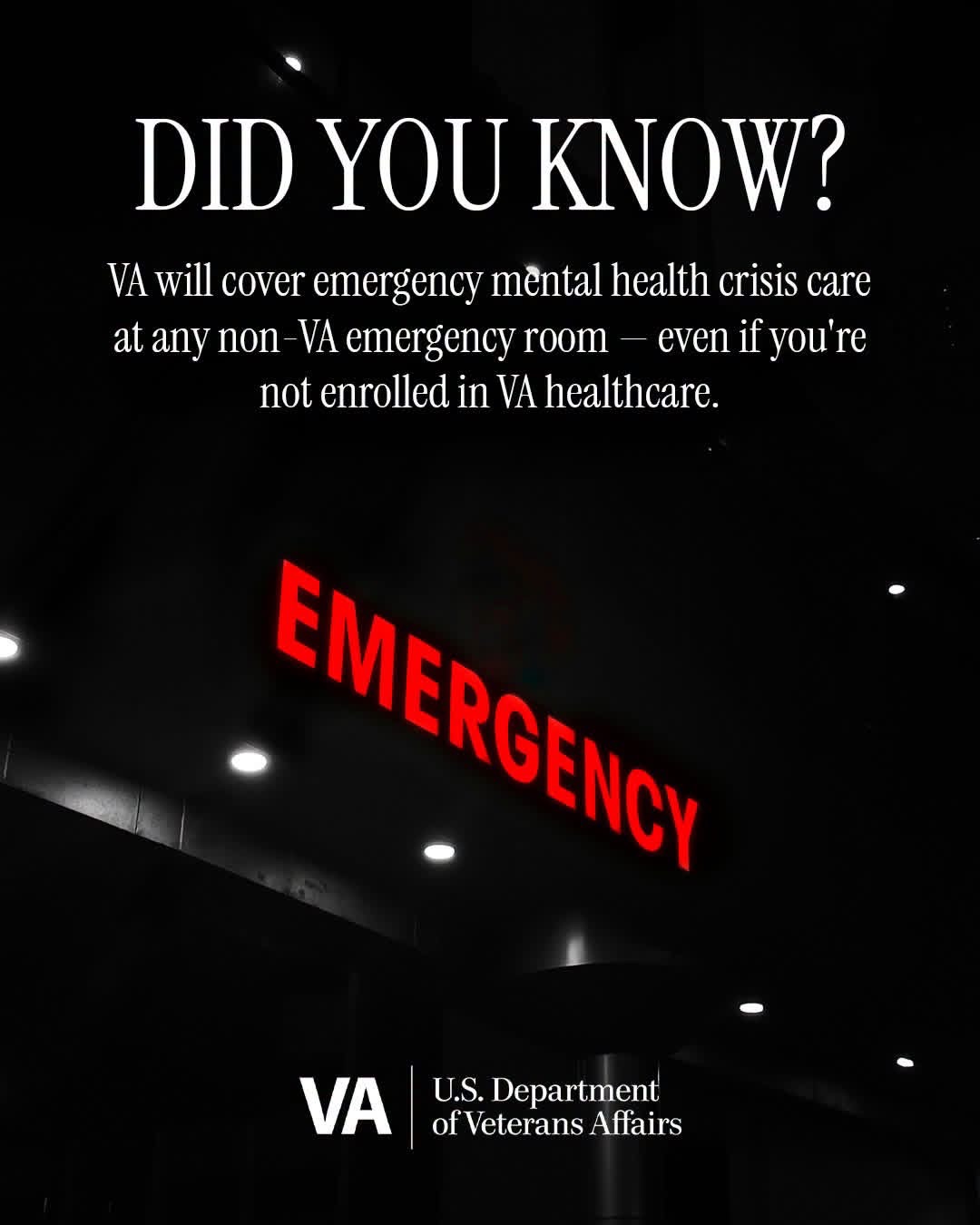 VA Emergency Mental Health Care